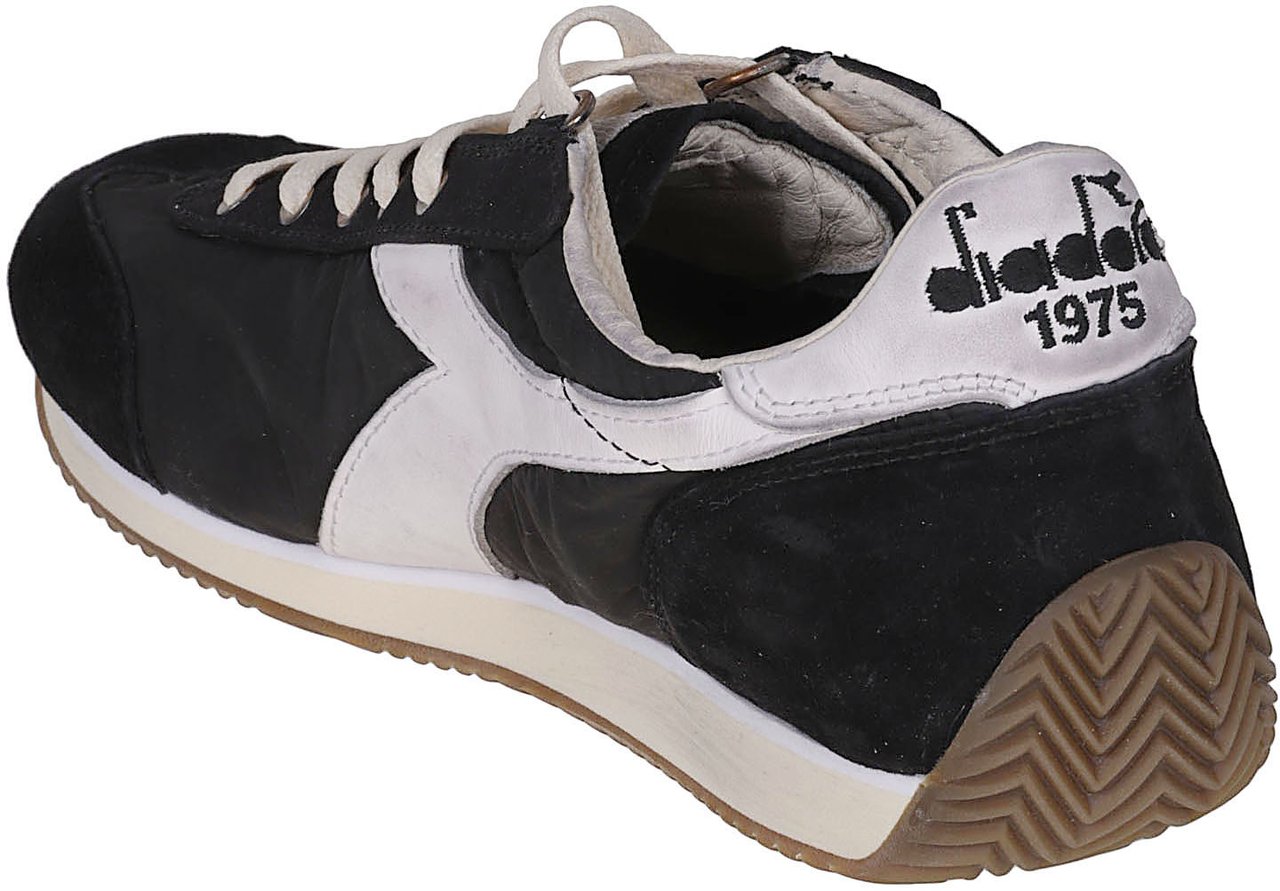 Diadora Equipe Vela Stone Wash Sneakers Black Zwart