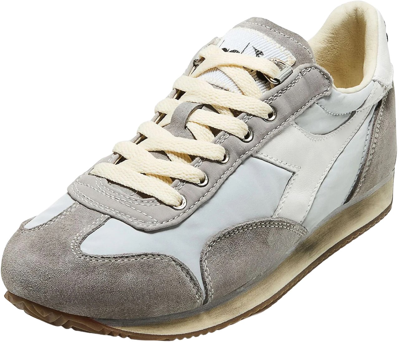 Diadora Sneakers Grey Rock/White Lichtgrijs