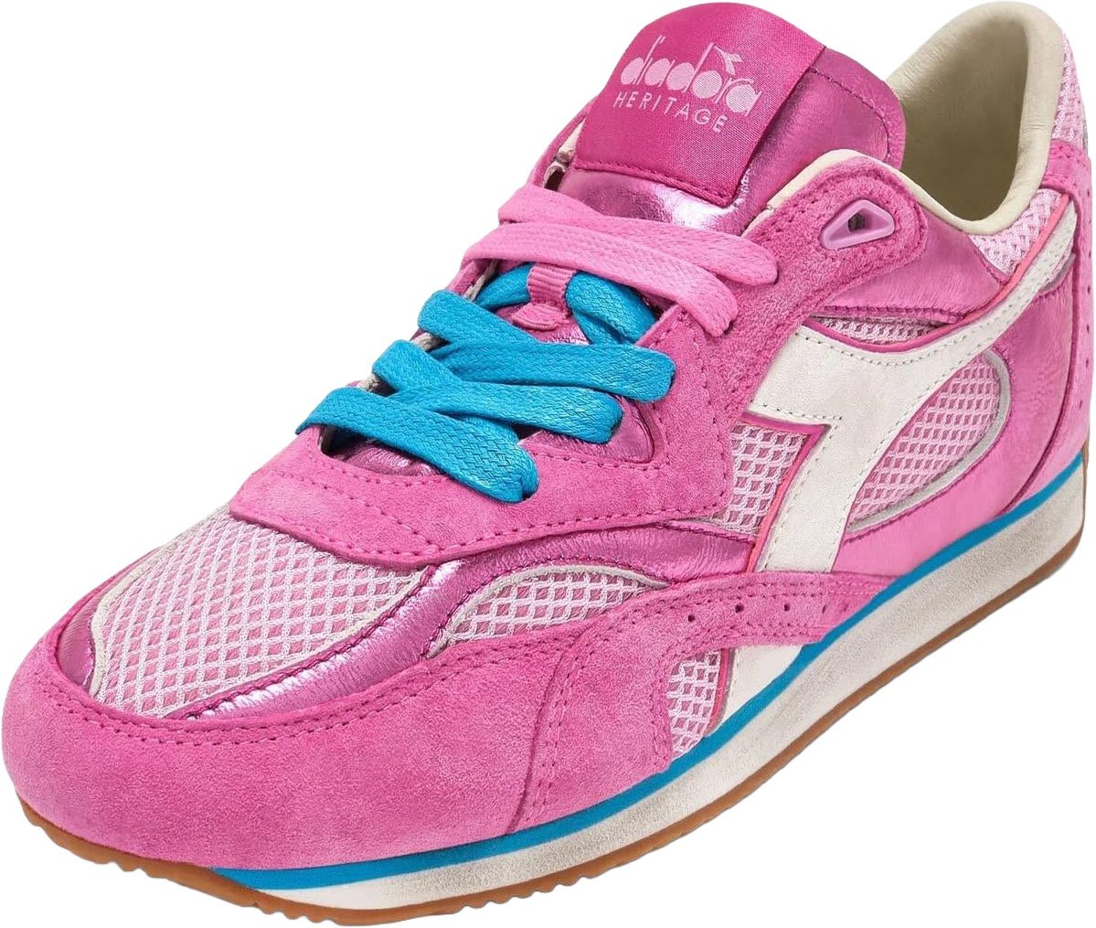 Diadora Dames Equipe Revenge Sneaker Roze Roze