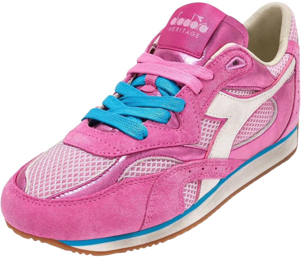 Diadora Dames Equipe Revenge Sneaker Roze Roze