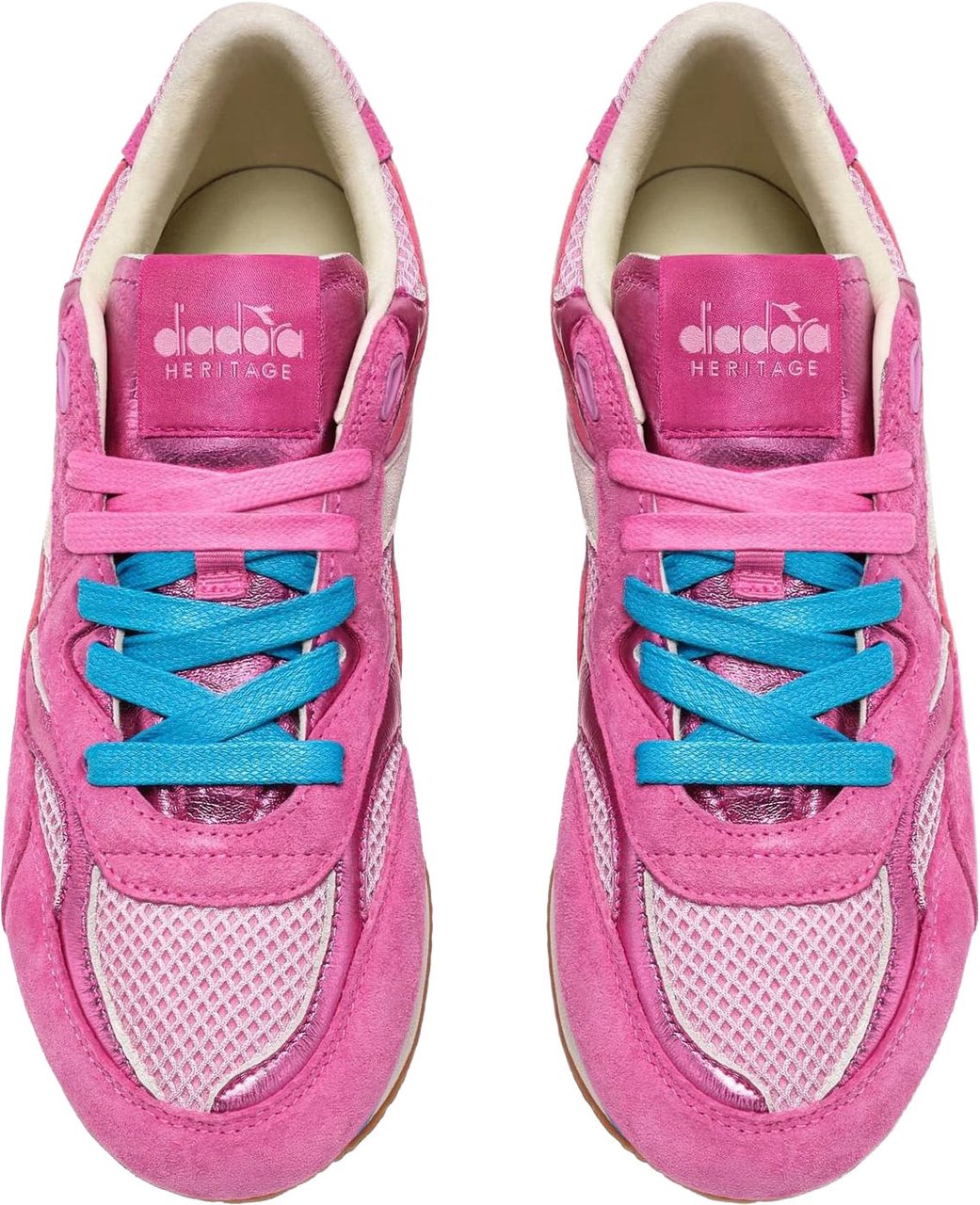 Diadora Dames Equipe Revenge Sneaker Roze Roze
