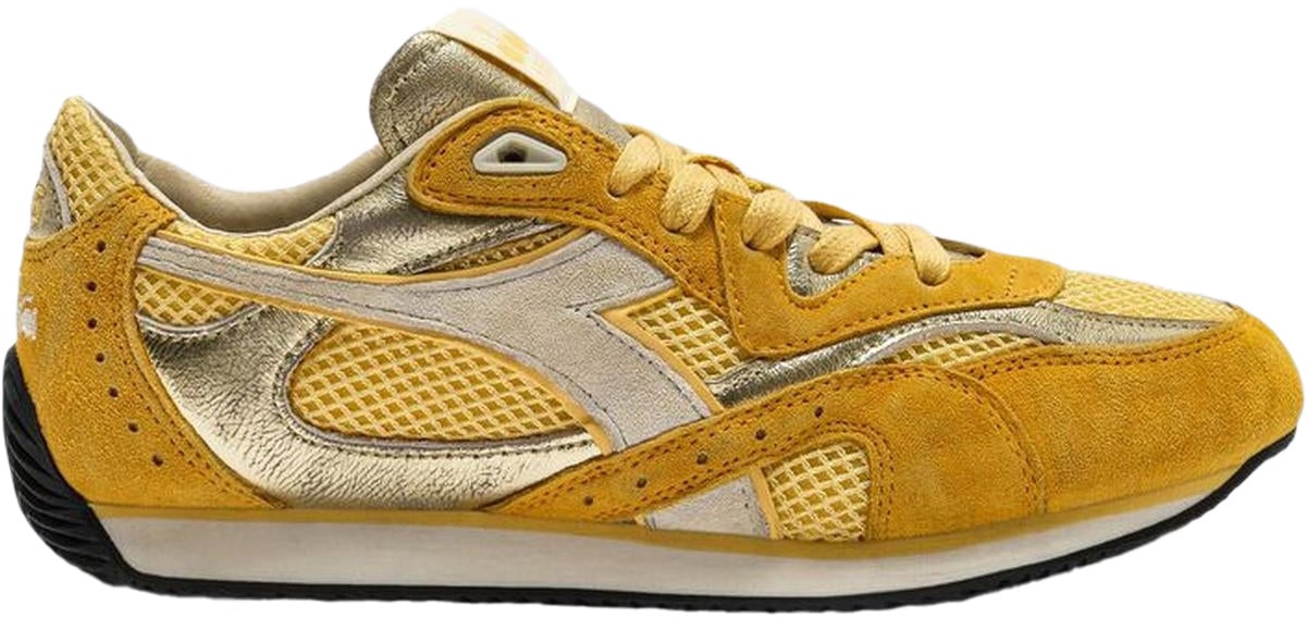 Diadora Dames Equipe Revenge Sneaker Geel Neutraal