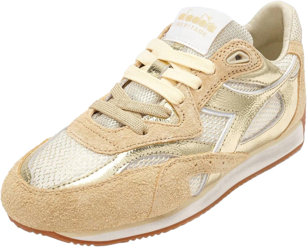 Diadora Dames Equipe Revenge Sneaker Beige Beige