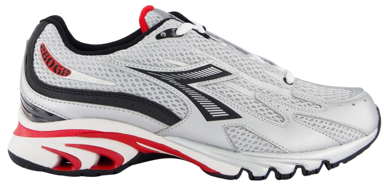 Diadora Dames Mythos Propulsion Sneaker Zilv Metallic
