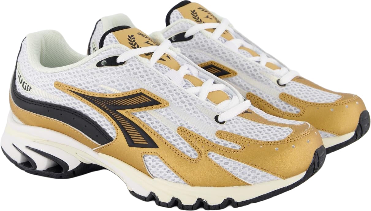 Diadora Dames Mythos Propulsion Sneaker Goud Metallic