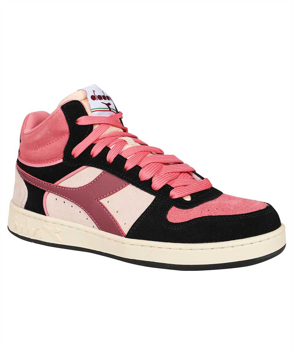 Diadora Suede high-top sneakers Zilver