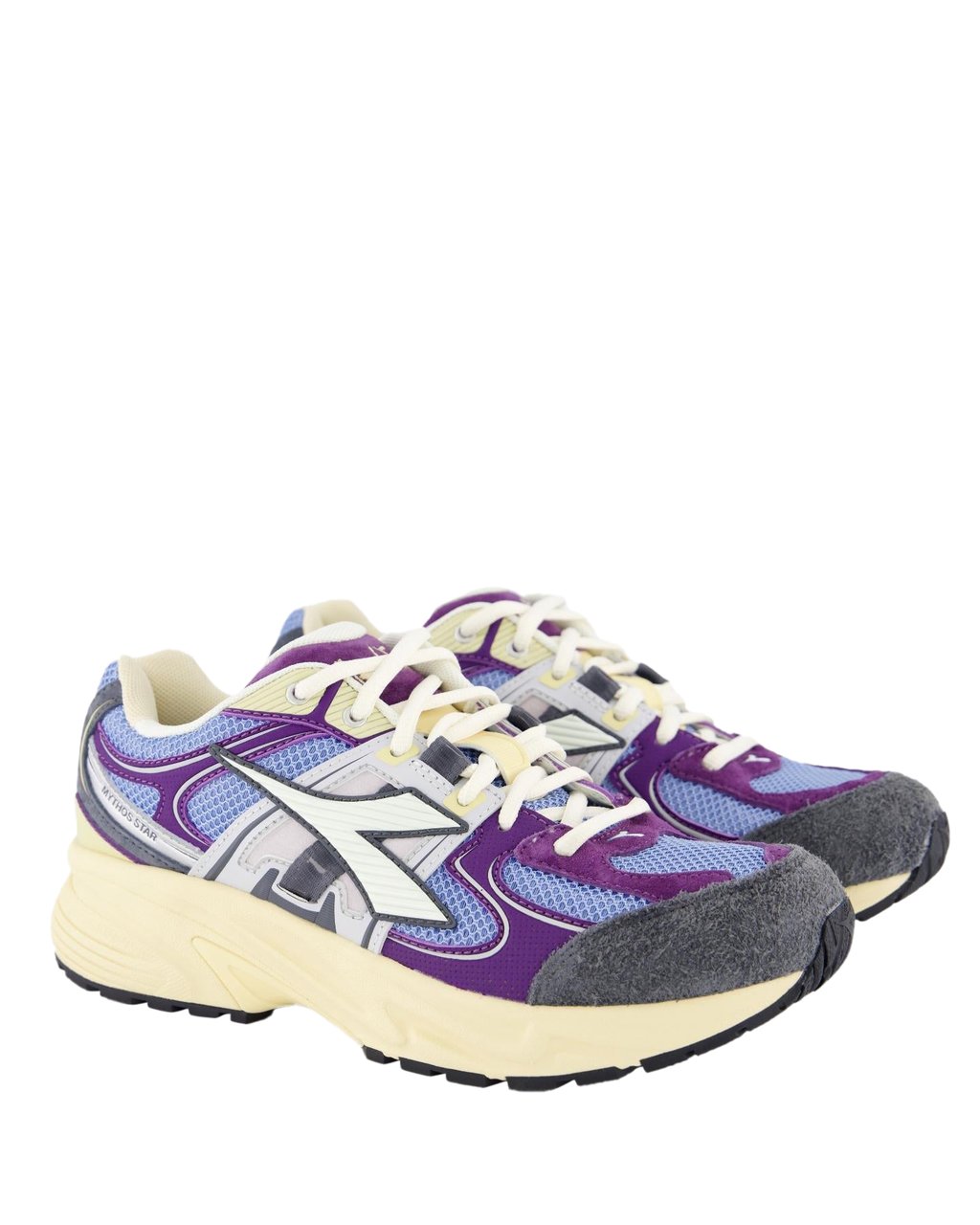 Diadora Dames Mythos Star M2 Stone Blauw