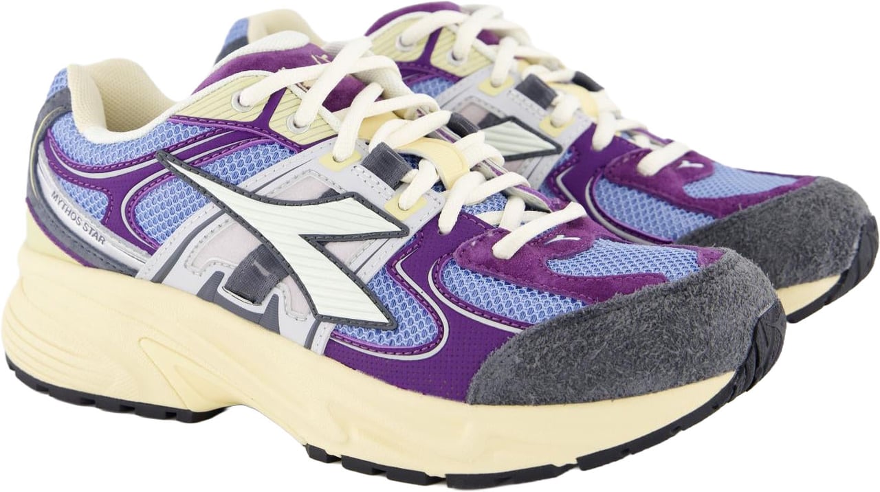 Diadora Dames Mythos Star M2 Stone sneakers Blauw