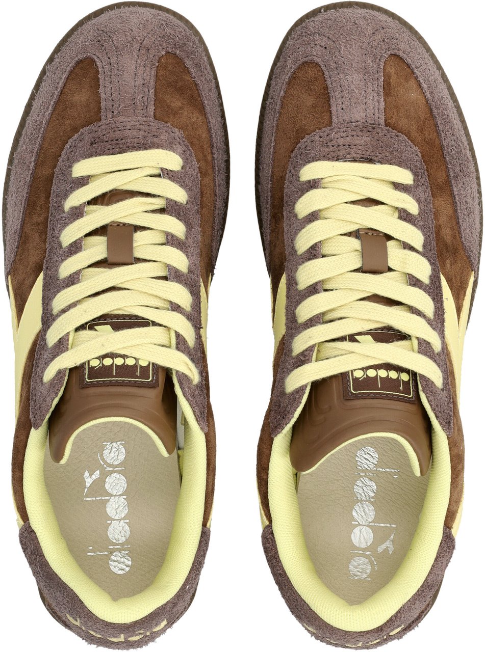 Diadora Trainer Hairy Brown Gianduia Bruin