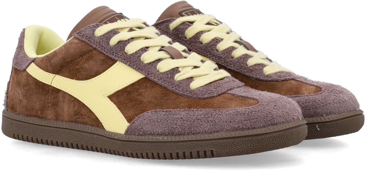 Diadora Trainer Hairy Brown Gianduia Bruin