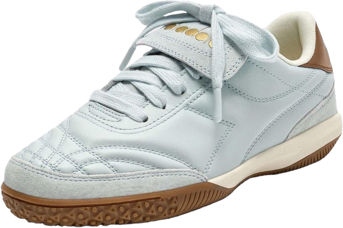 Diadora Dames Gold Indoor Metal Blauw