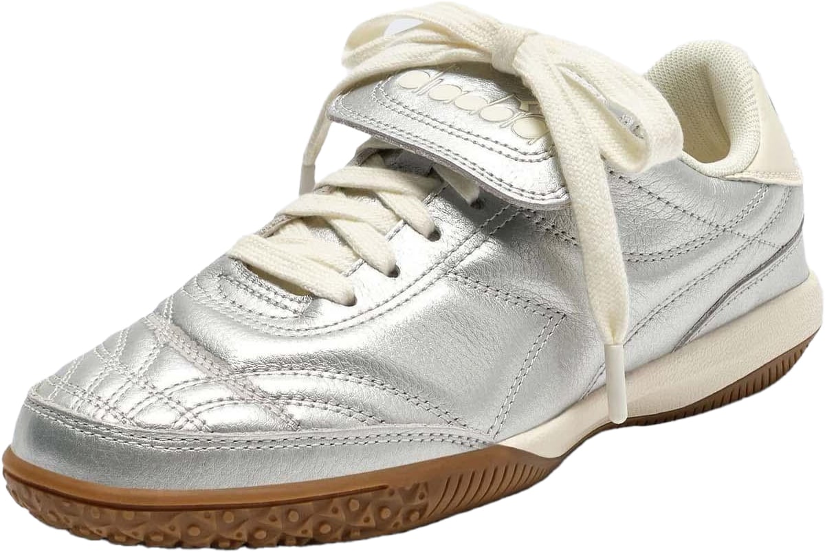 Diadora Dames Gold Indoor Metallic Metallic