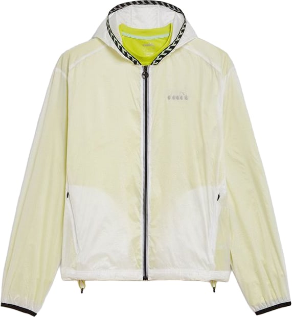 Diadora Diadora White Polyamide Shell Jacket Wit