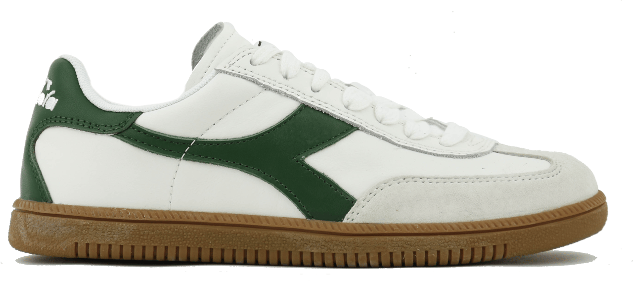 Diadora Trainer Sneaker White Green Wit