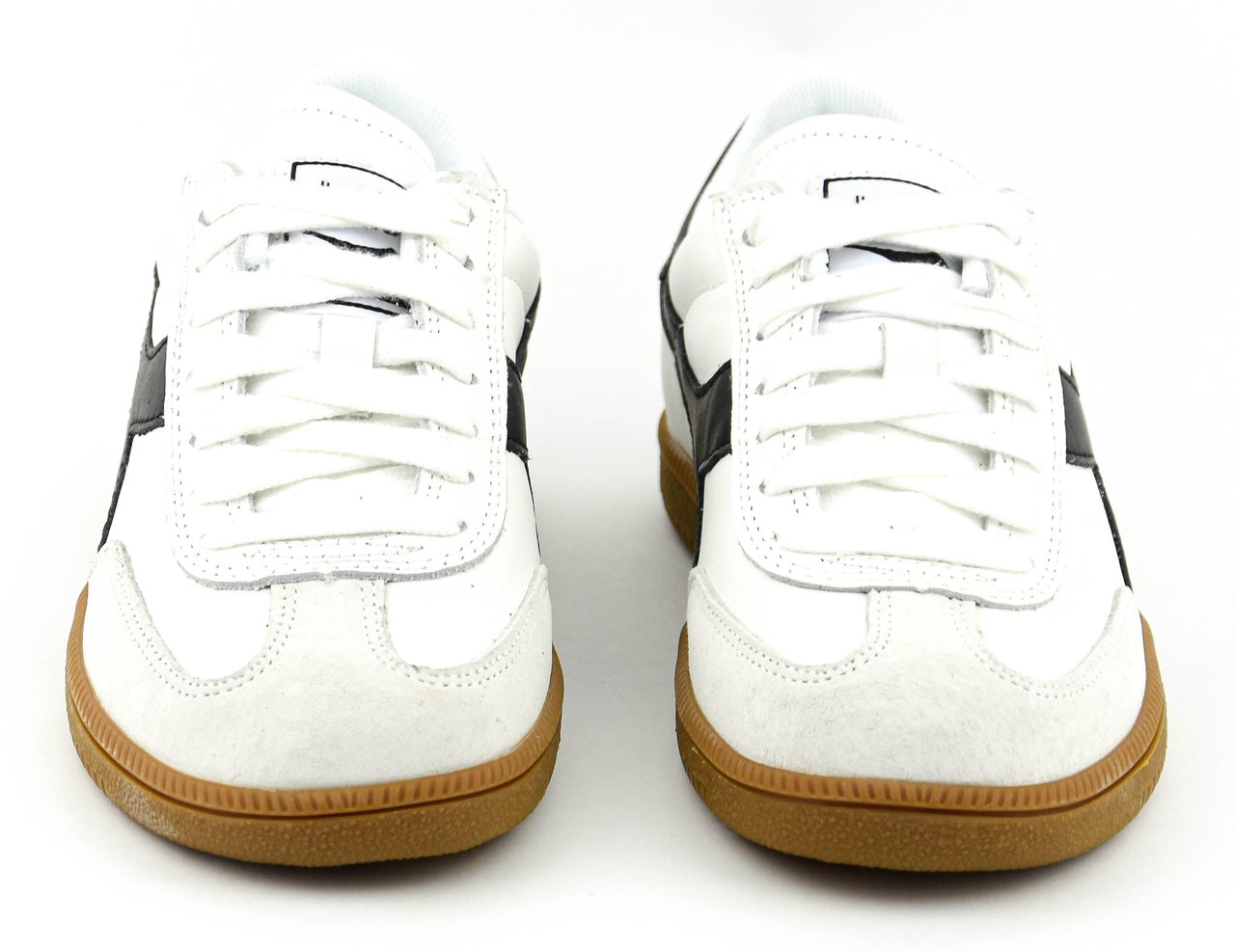 Diadora Trainer Sneaker White Black Wit