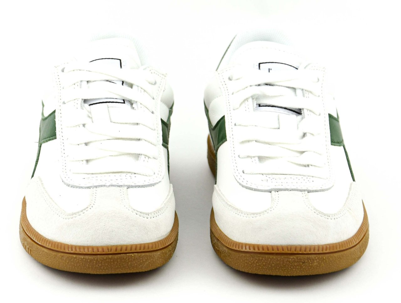 Diadora Trainer White Green Wit