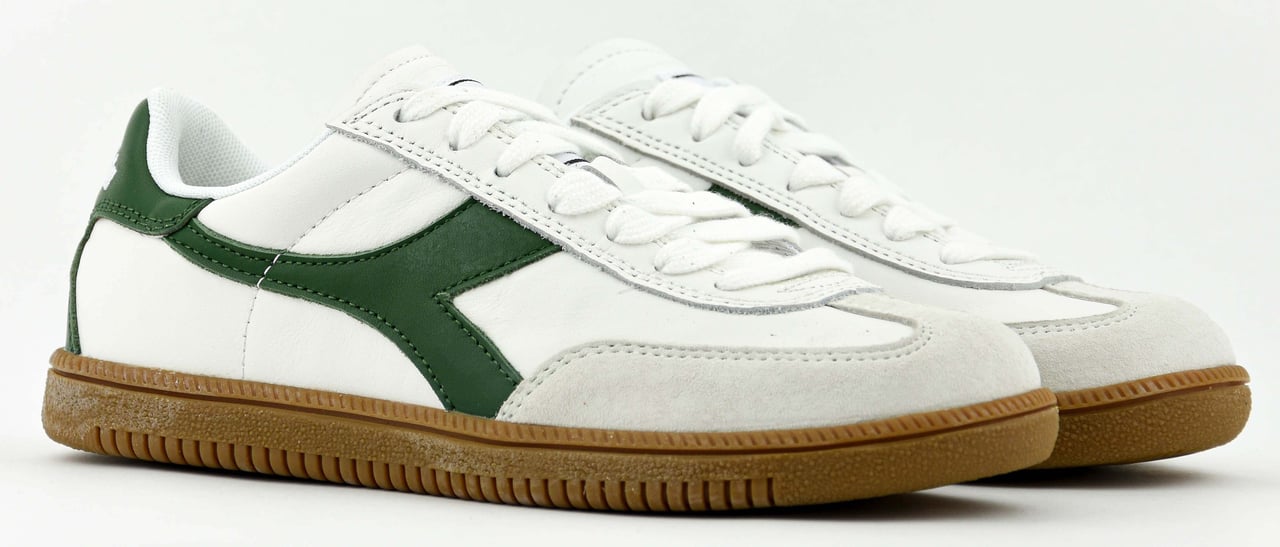 Diadora Trainer White Green Wit