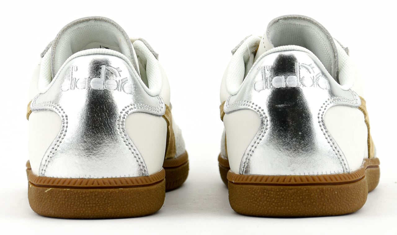 Diadora Trainer Sneaker Metal Wit