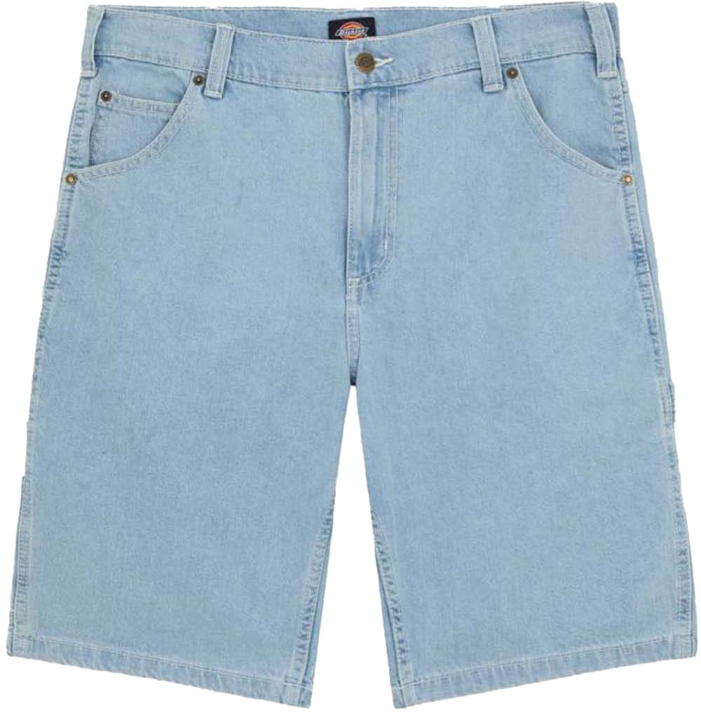 Dickies Dickies Garyville Denim Short Lichtblauw Blauw