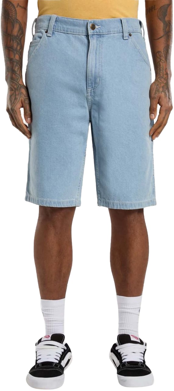 Dickies Dickies Garyville Denim Short Lichtblauw Blauw