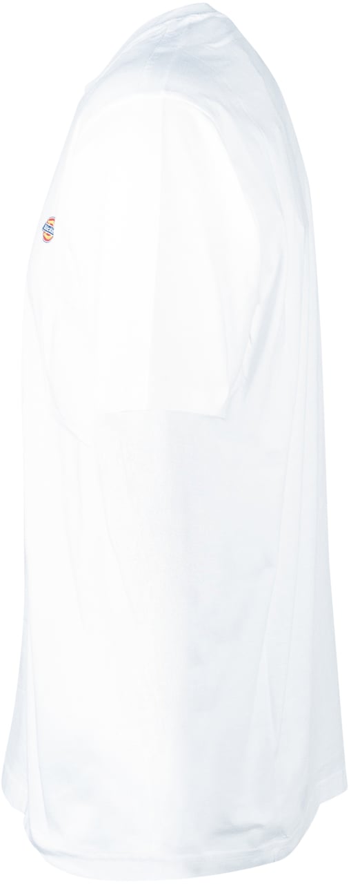 Dickies Dickies T-shirt Bianca con Logo Wit
