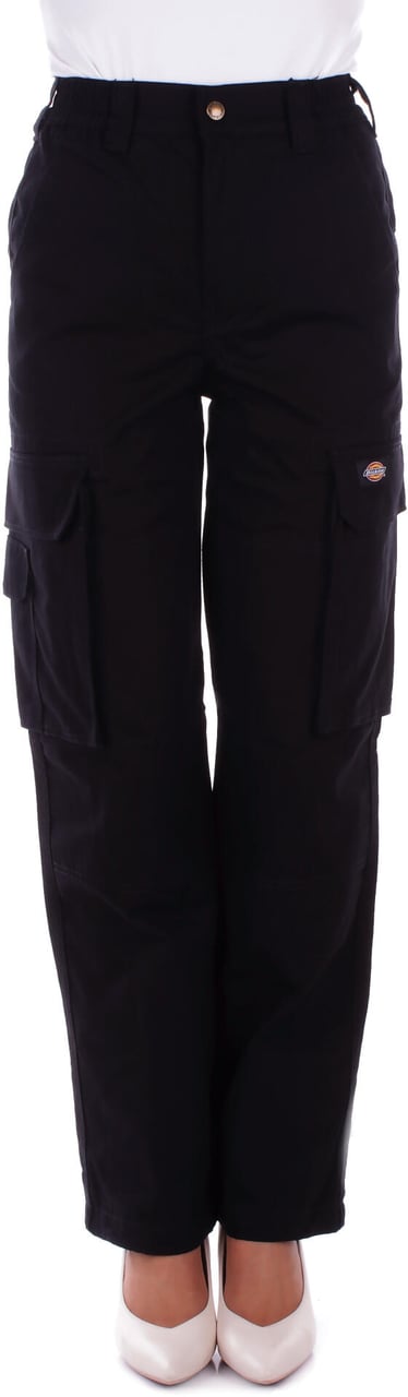 Dickies Trousers Black Zwart