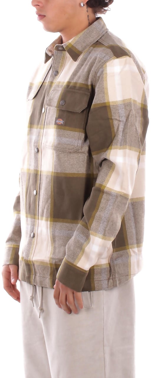 Dickies Shirts Wood Ash Grijs