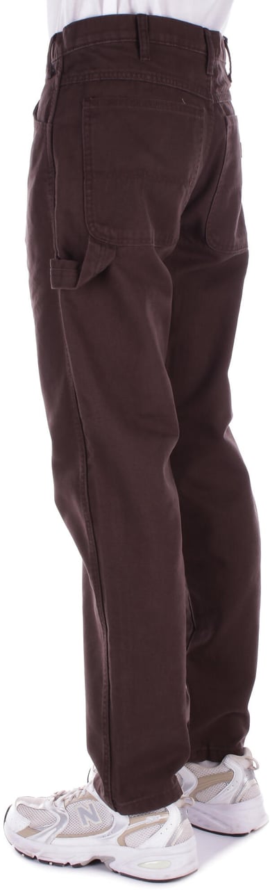 Dickies Trousers Marrone Scuro Bruin