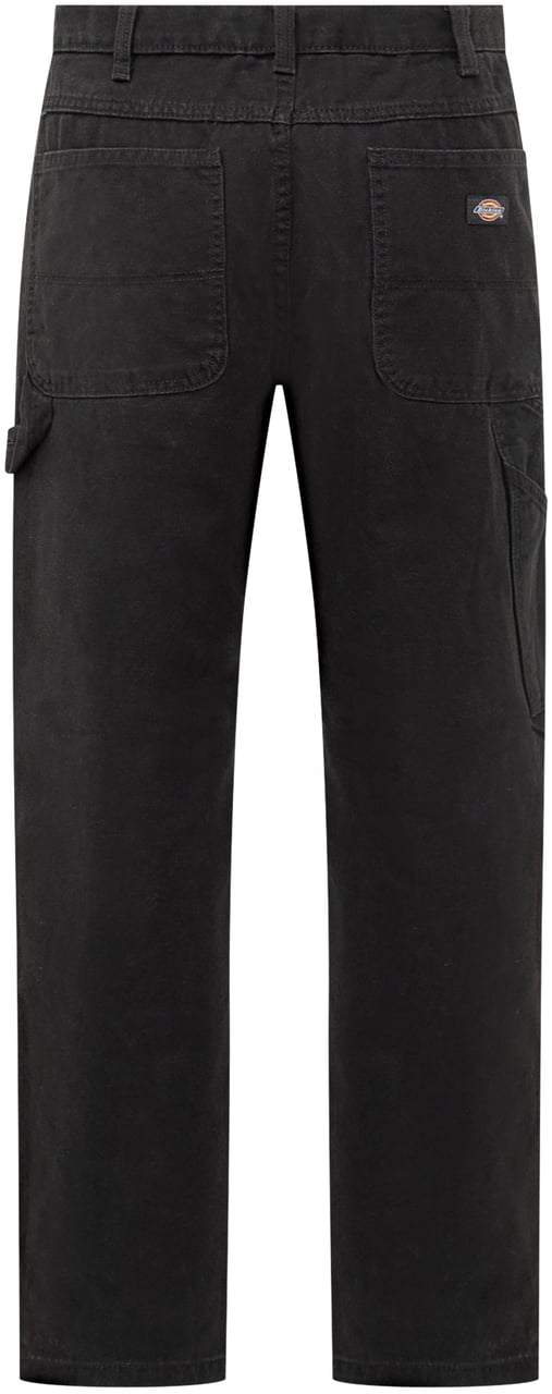 Dickies Pantalone Duck Carpenter Zwart