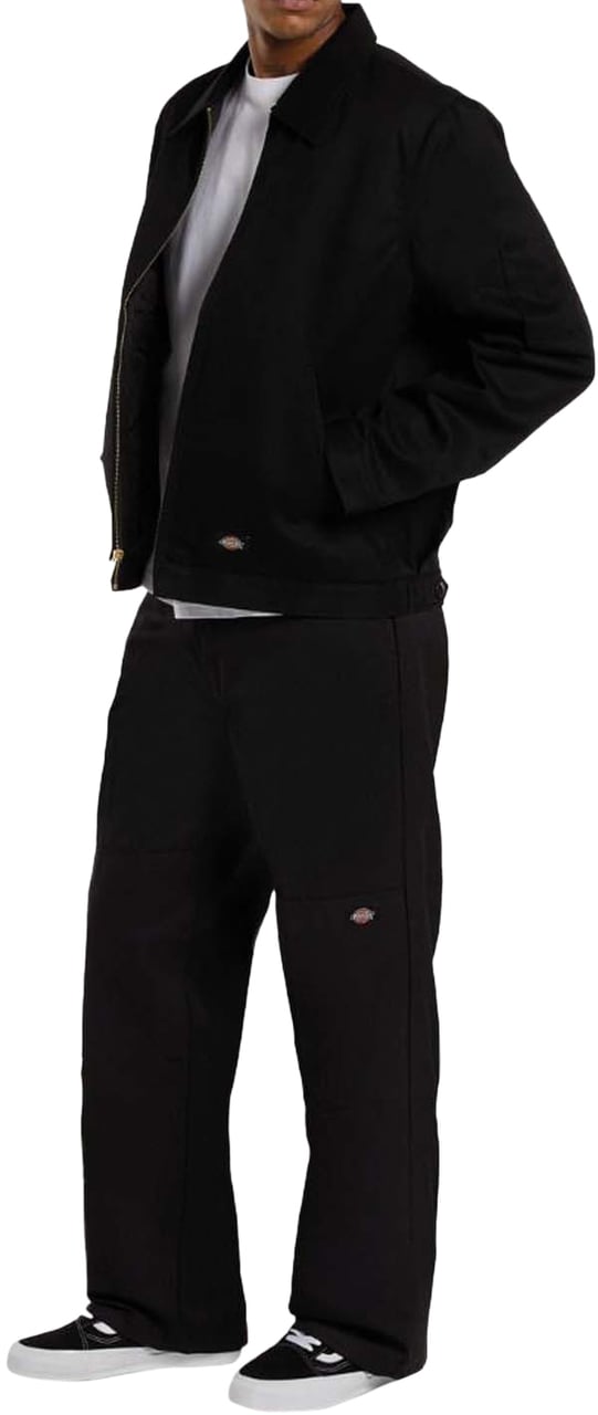 Dickies Double Knee Worker Broek Black Zwart