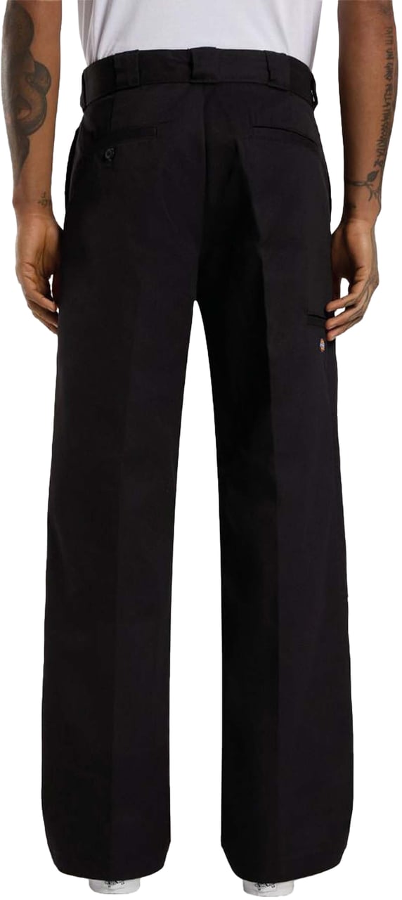 Dickies Double Knee Worker Broek Black Zwart