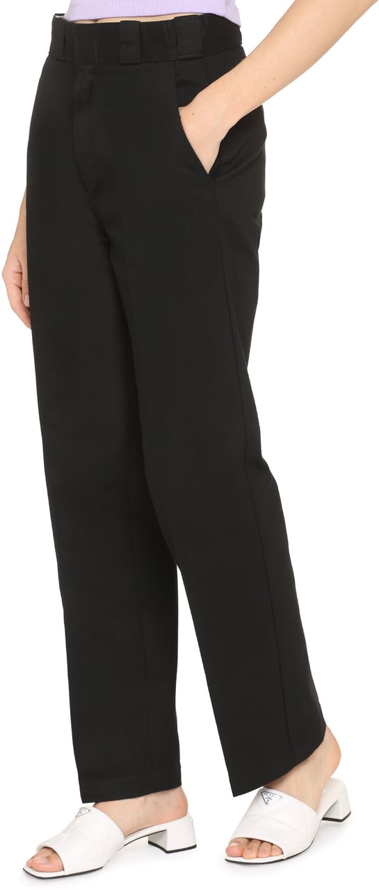 Dickies Elizaville straight-leg trousers Zwart