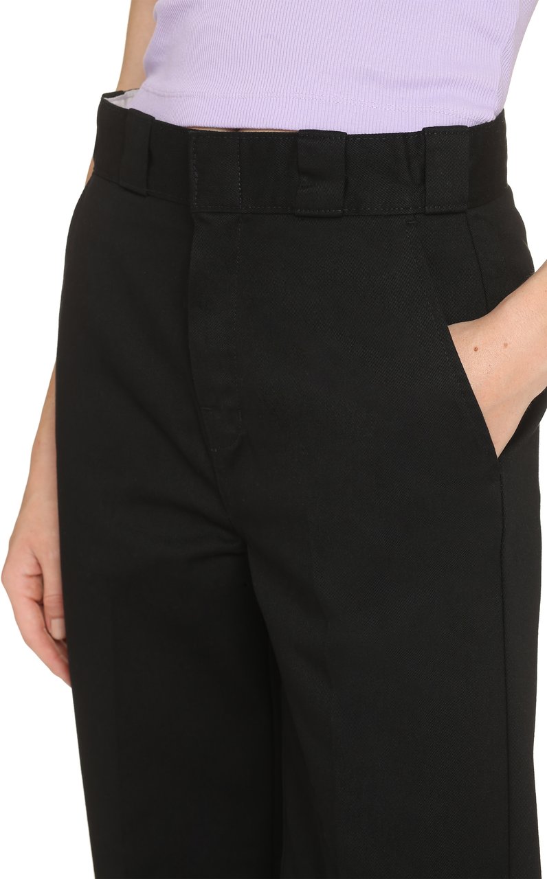 Dickies Elizaville straight-leg trousers Zwart