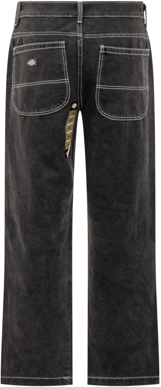 Dickies Jeans Denim Double Knee Zwart