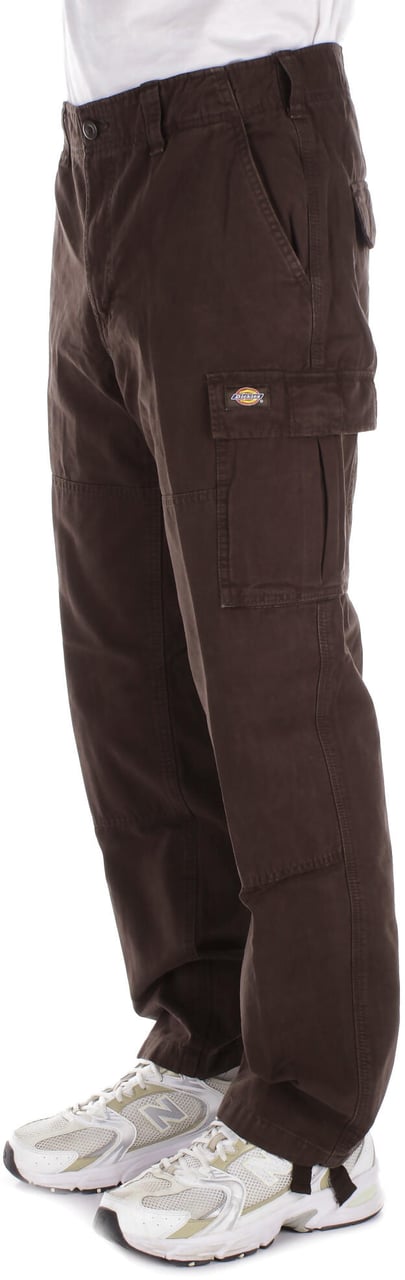 Dickies Trousers Marrone Scuro Bruin