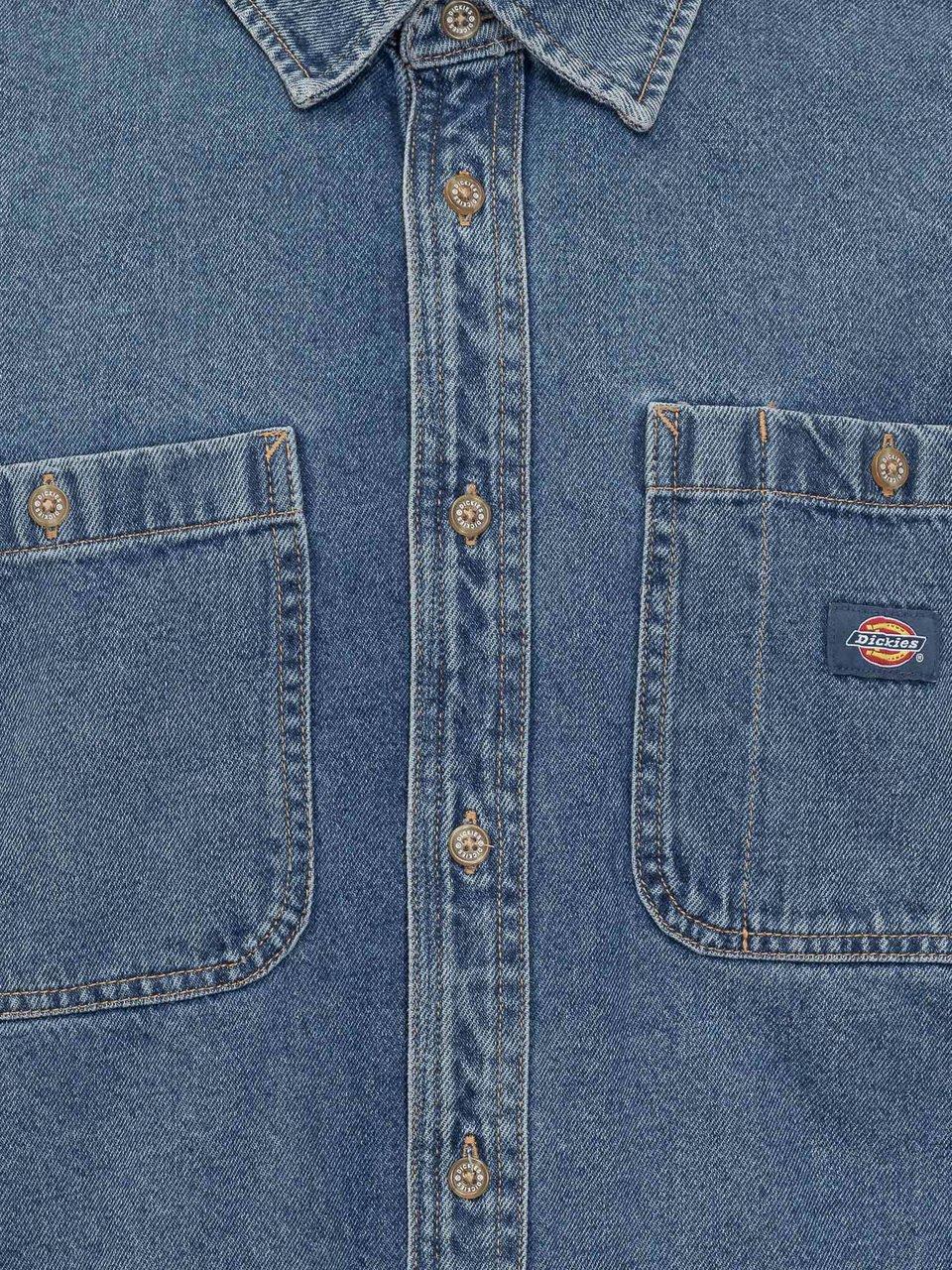 Dickies Camicia Houston Blauw