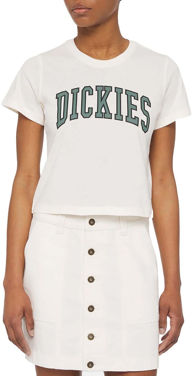 Dickies Dickies Aitkin Crop T-Shirt Dames Wit Wit