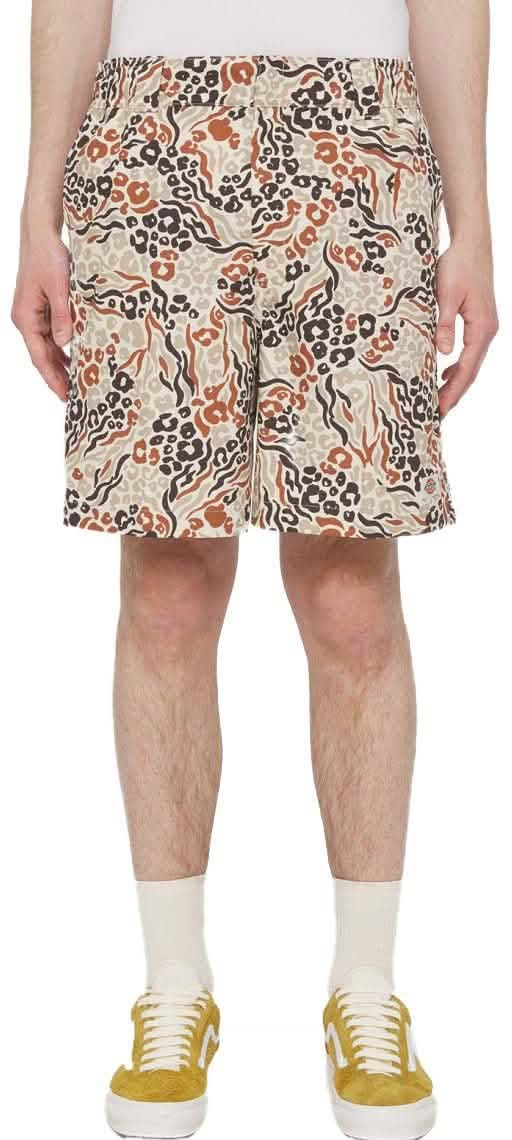 Dickies Dickies Saltville Short Camouflage Beige Blauw