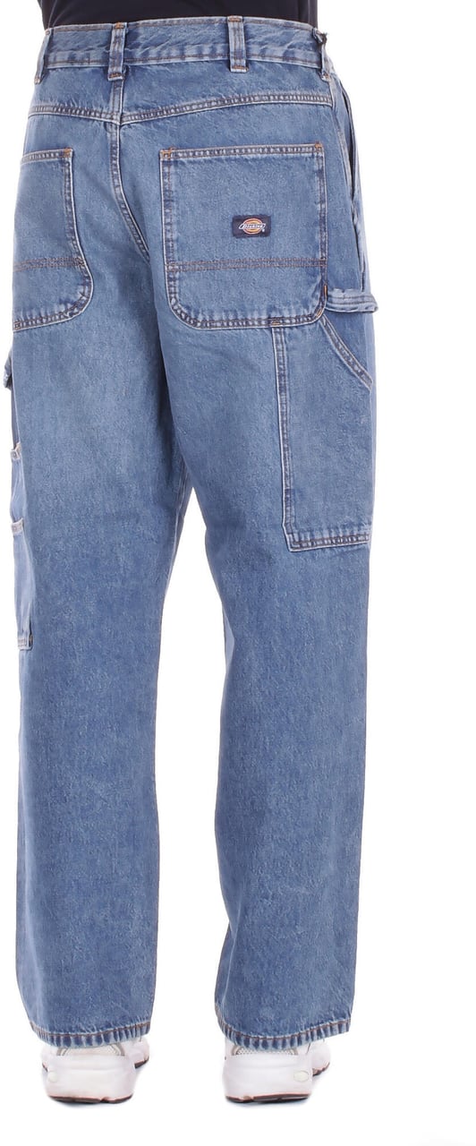 Dickies Jeans Rinsed Blauw