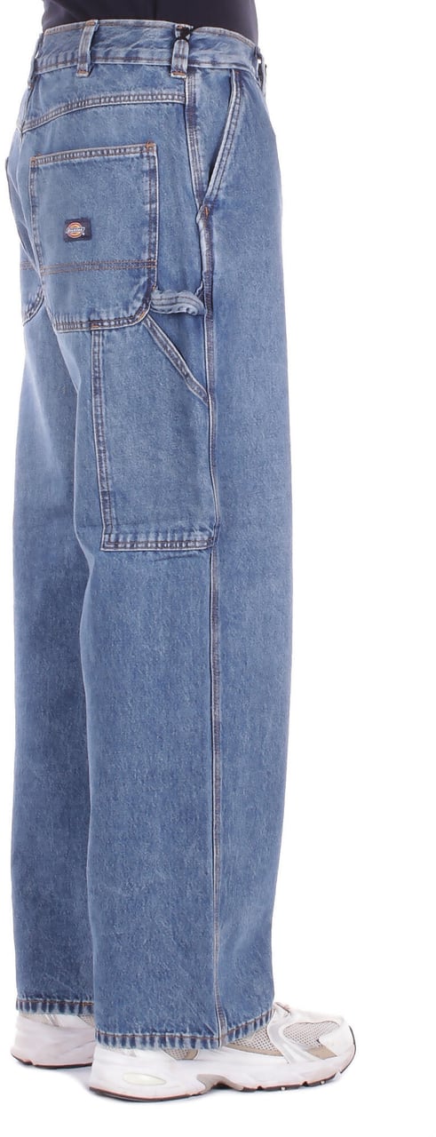 Dickies Jeans Rinsed Blauw