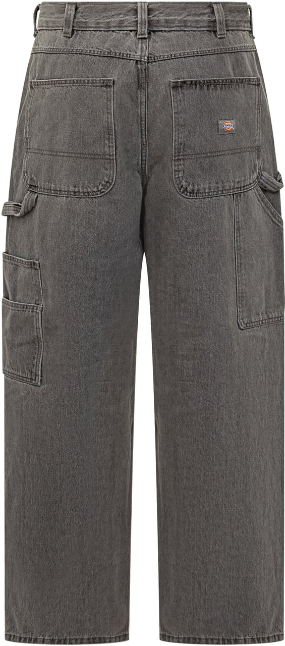 Dickies Pantaloni Cargo Larghi Grigi Dickies Grijs