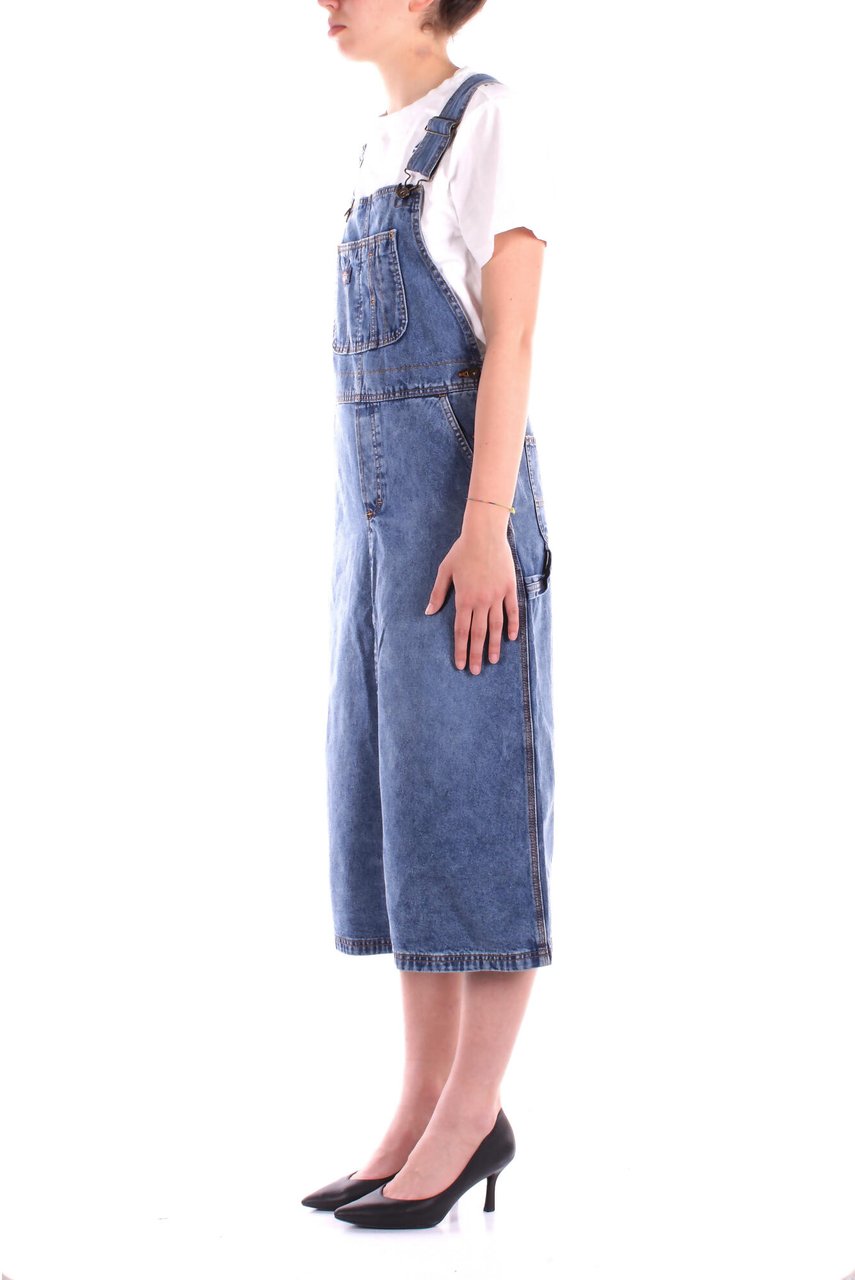 Dickies Dresses Rinsed Blue Blauw