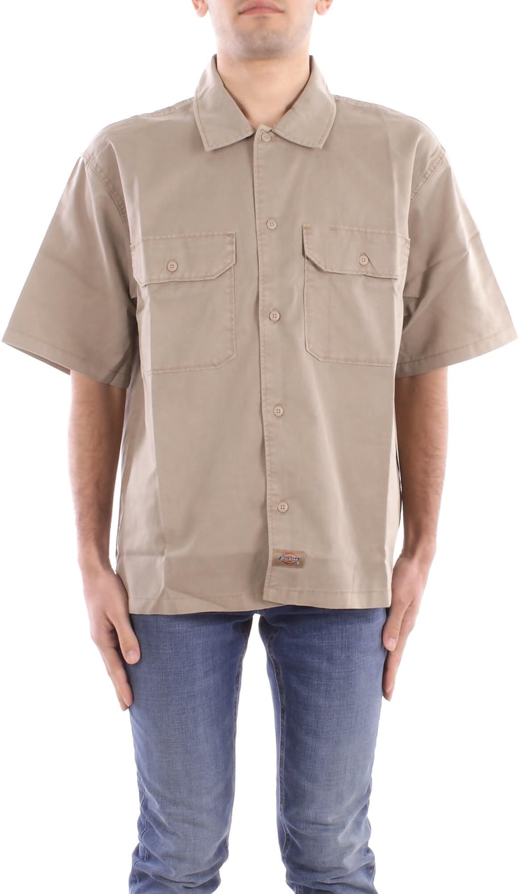 Dickies Shirts Desert Sand Beige