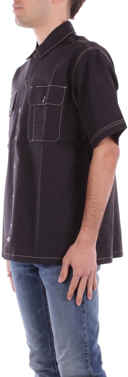 Dickies Shirts Black Zwart