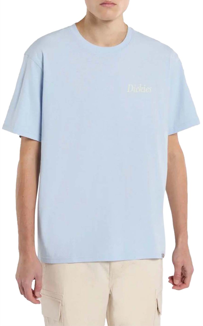 Dickies Dickies Companion Script T-shirt Lichtblauw Blauw