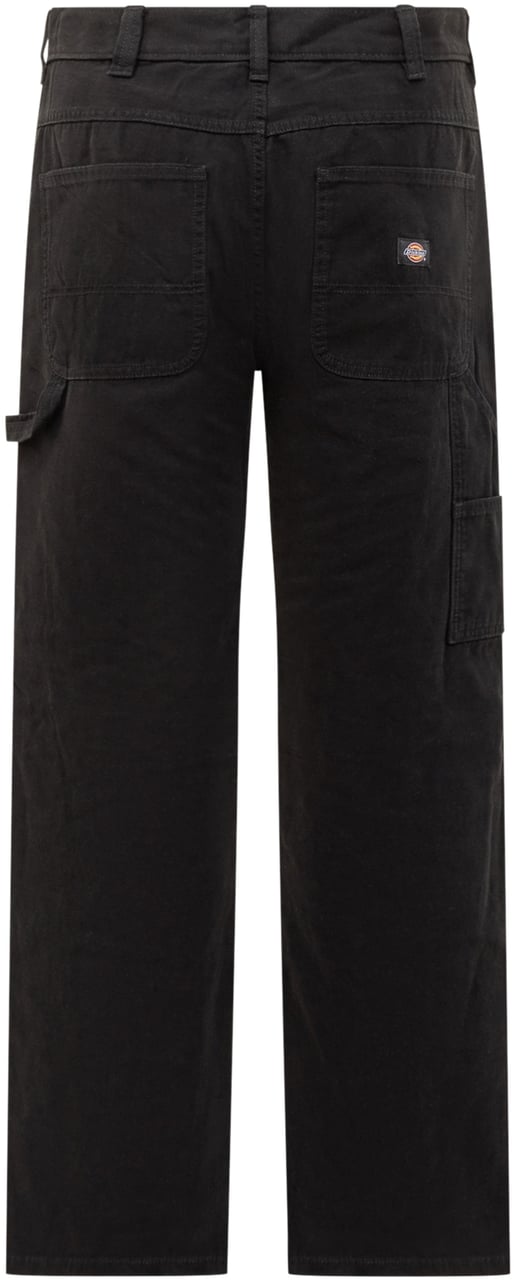 Dickies Pantaloni Canvas Carpenter Zwart