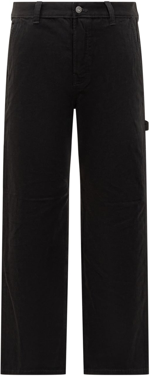 Dickies Pantaloni Canvas Carpenter Zwart