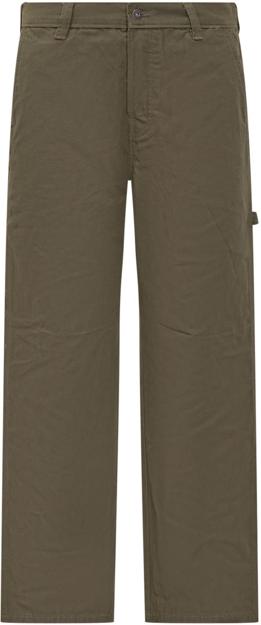 Dickies Pantaloni Canvas Carpenter Groen