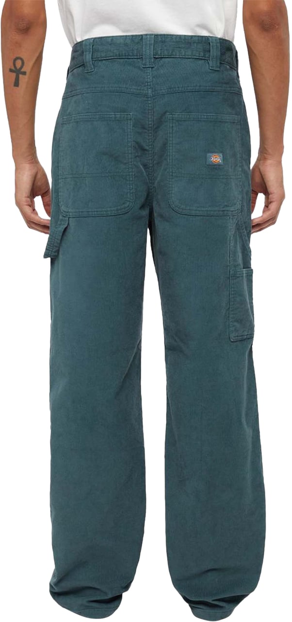 Dickies Dickies Corduroy Carpenter Lange Broek Groen Blauw