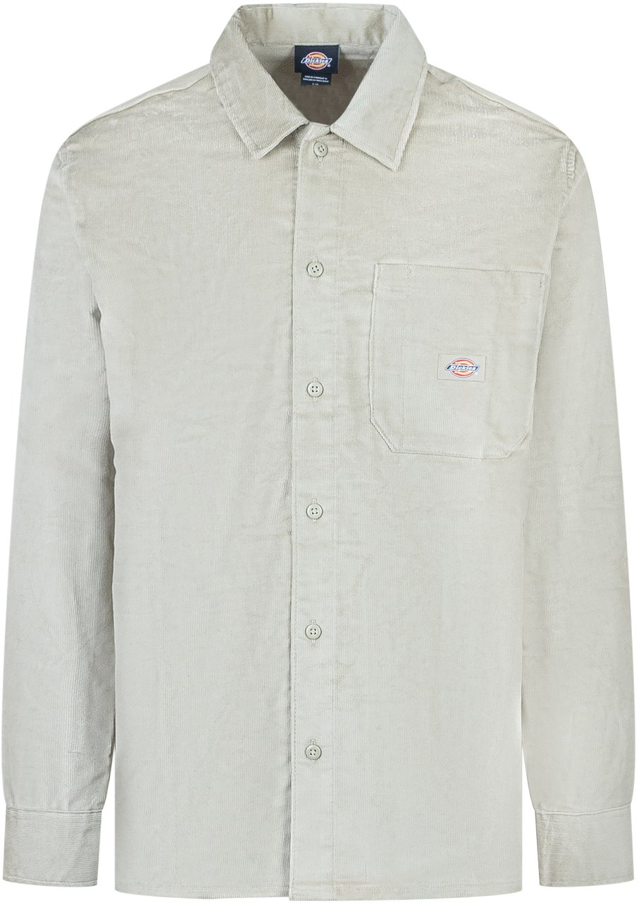 Dickies Dickies Camicia Beige in Velluto a Coste Beige